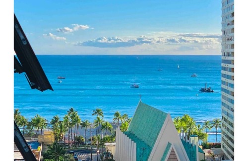 Waikiki Condo | Waikiki Banyan Ocean View Apt - Free Parking