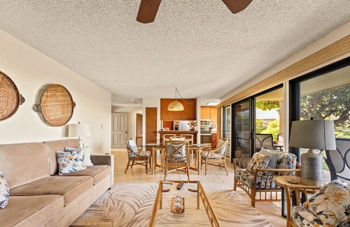 Wailea Condo | Wailea Ekolu Oceanview 2B/2B ocean view, ground floor unit, corner unit