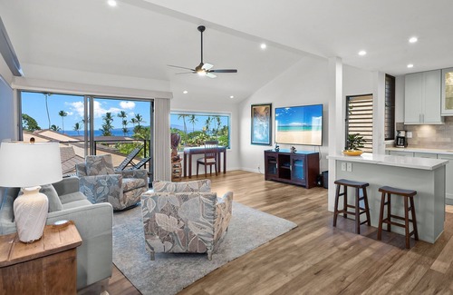 Wailea Condo | Wailea Elua 702 - Beautifully Renovated, Stunning Ocean Views, Central AC, Wi-Fi
