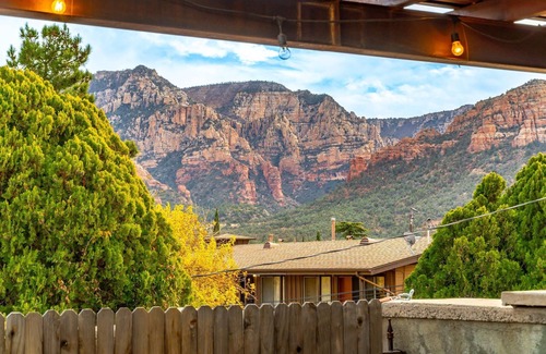 Uptown Sedona Apartment | Walk a Block to Uptown (Our Downtown) to the main shops, tours, restaurants.