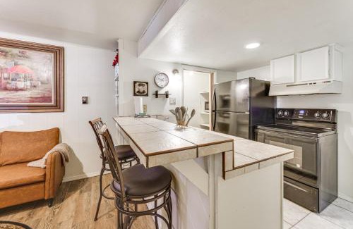 Angel Fire Apartment | Walk to Angel Fire Resort Condo with Furnished Deck