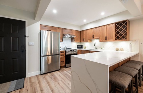 Upper Village Condo | Walk to Blackcomb | Complex hot tub | BBQ