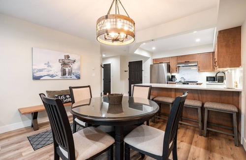 Upper Village Condo | Walk to Blackcomb | Complex hot tub | BBQ