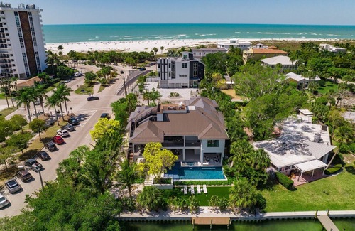 Sarasota House | Walk to Everything, Gulf Views, Waterfront, Heated Resort Style Pool w/Slide