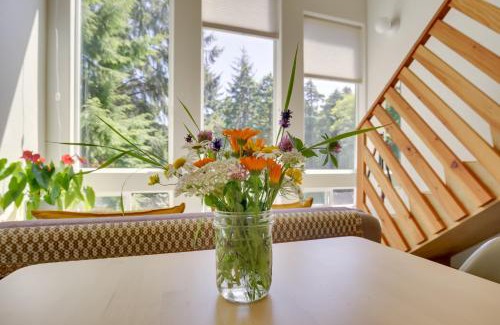 Seal Rock Apartment | Walk to Ocean! Forested Oregon Coast Getaway