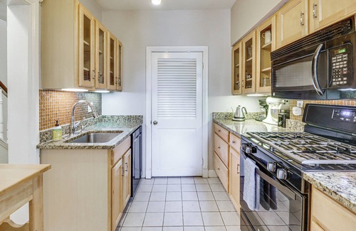 Old Town North House | Walk to Old Town: Chic Alexandria Abode w/Patio!