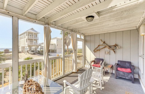 Cape San Blas House | Walk to Shore: Ocean View Cape San Blas Townhome