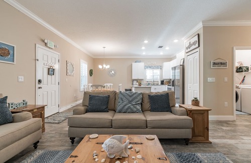 Palm Coast House | Walk to the Beach, Grocery, & Eateries! Kayak, Trail Bike, Boat, Fish, Sightsee.