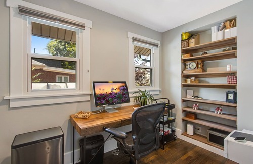 Berkeley House | Want to try out a SleepNumber® Bed? With walkable coffee shops and dining on Tennyson Street only steps away, this home blends modern comfort with an unbeatable location.