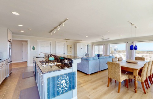 South Beach House | Washashore - South Beach Oceanfront Home w/Views, Wraparound Deck, Tons of Natural Light, BHI Club