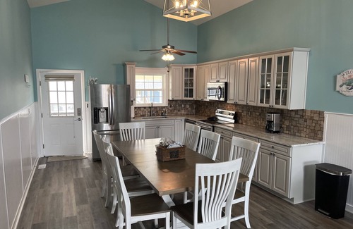 Topsail Beach House | Water front Canal house south end topsail island boatswimdock and beach access