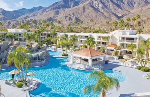 Canyon Corridor Condo | WATER INFUSED RESORT GETAWAY! 2BD/1BA Palm Canyon