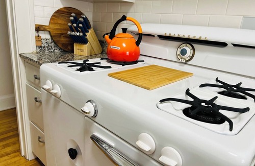 Hiawatha Apartment | Waterfalls and Walkability - Modern Amenities with Vintage Charm