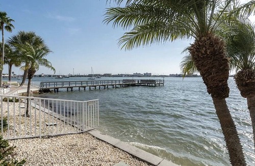 Madeira Beach Condo | Waterfront 2 bed/2 ba in 55+ resort, steps to pool & 1.5 mi to Madeira Beach!