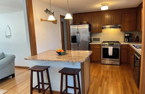 East Harwich House | Waterfront 3-BR House w Hot tub: kayak/canoe up the tidal river to Pleasant Bay!
