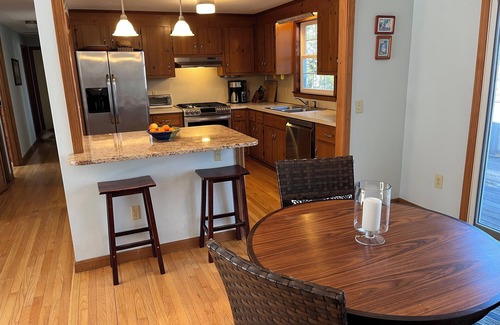 East Harwich House | Waterfront 3-BR House w Hot tub: kayak/canoe up the tidal river to Pleasant Bay!