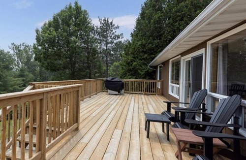 Utterson House | Waterfront 4 Season Home on Three Mile Lake. A Nature Lover's Paradise.