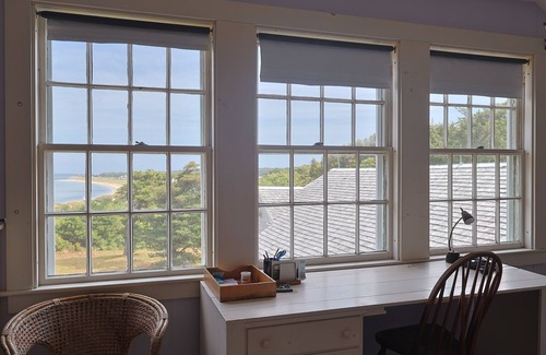 Tisbury House | Waterfront 7 bedroom home, private beach & dock