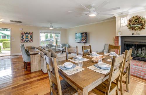 Upper Lake House | Waterfront Clear Lake Home with Game Room and Deck!