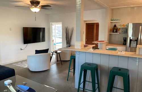 Englewood House | Waterfront Family Retreat, heated pool, 2 miles from the Beach
