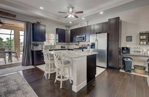 North Port House | Waterfront Heated Pool near Venice and Siesta beaches