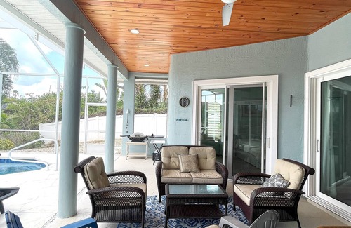 Palm Harbor House | Waterfront Home-Intercoastal Access-Boat Dock-Salt Water Screened Heated Pool