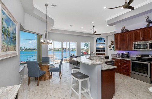 Marco Island House | Waterfront home w/pool, spa & 2nd floor balcony