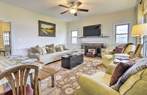 Louisburg Cottage | Waterfront House w/ Patio & Fire Pit!