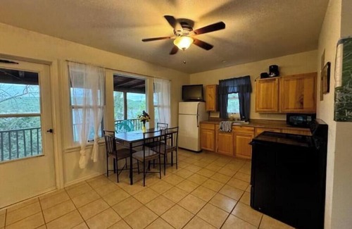Boulder Point Cabin | Waterfront Lovers Cabin w/Pool + Dock. Pet-Friendly!
