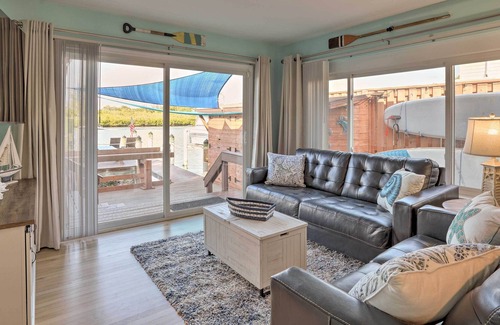 Sunset Reef Cottage | Waterfront Oasis w/ Views, Dock & Hot Tub!