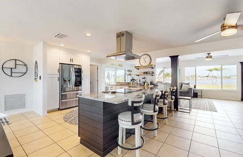 Port Charlotte House | Waterfront Paradise: Heated Saltwater Pool, Private Dock, Snowbird-Friendly