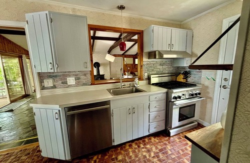 Sebago House | Waterfront Property with Hot Tub, Sauna & Stunning Views!