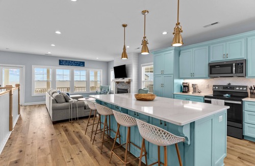Holden Beach House | Waterfront retreat with private pool, beach access, fast WiFi & two decks