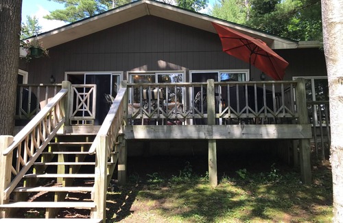 Lac du Flambeau House | Waterfront: sleeps 10. Pets Ok. Beef-o-Rama Fall Pontoon Specials!