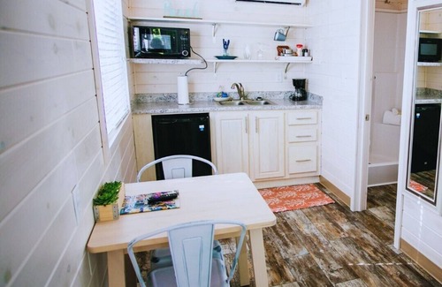 Steele Creek Cabin | Waterview Studio Cabin with Private Porch- #28