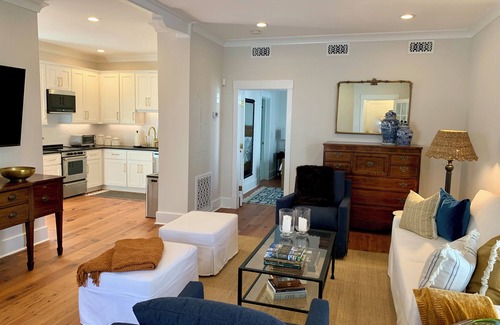Historic District - North Apartment | Welcome to Shain Manor! Newly renovated Garden Suite for 2 & outdoor oasis!