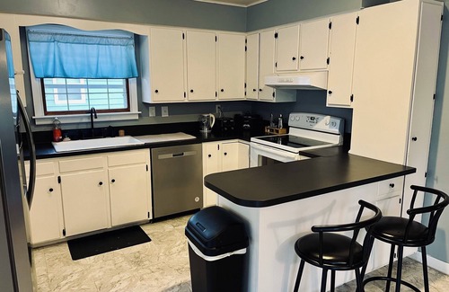 Ames House | Welcome to the Central Hearth! Spacious 3 bd 2 bath. Centrally located Sleeps 8!