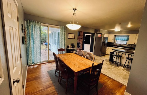Ames House | Welcome to the Central Hearth! Spacious 3 bd 2 bath. Centrally located Sleeps 8!