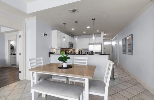 Orange Beach Condo | Wharf 412- Where Waterfront Serenity Meets Downtown Energy!