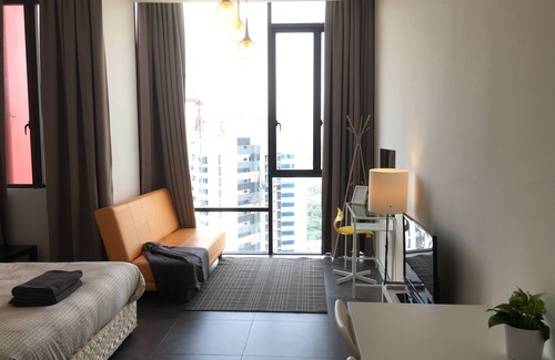 Damansara Perdana Apartment | *WHITE MIGHTY Studio* -free wifi