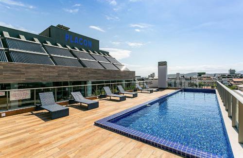 Jurere Apartment | WI-FI 500MB | Rooftop with Pool and Sea View #JA30