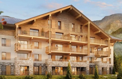 Saint-Etienne-de-Tinee Apartment | Wifi, 100m from ski slopes, sauna, hammam, parking, tv, ski locker, 42m², Auron