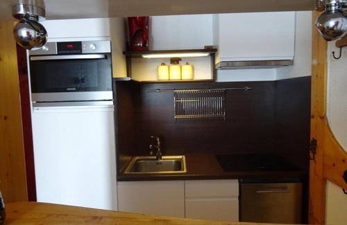 Arc-2000 Apartment | Wifi, 200m from ski slopes, 10th floor, tv, 44m², Les Arcs