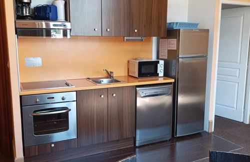 Jausiers Apartment | Wifi, 2nd floor, swimming pool, sauna, parking, tv, 35m², Pra Loup