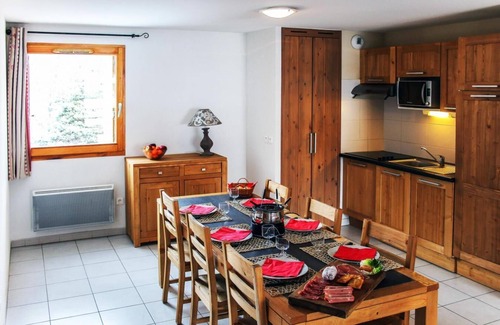 Briancon Apartment | Wifi, 50m from ski slopes, fitness, sauna, hammam, terrace, balcony, ski locker, 44m²