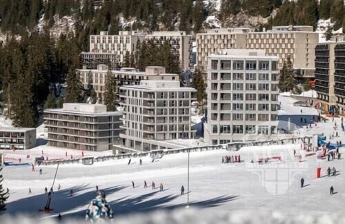 Flaine Apartment | Wifi, ski-in/ski-out & foot of the slopes, view ski slopes, swimming pool, sauna, hammam, balcony