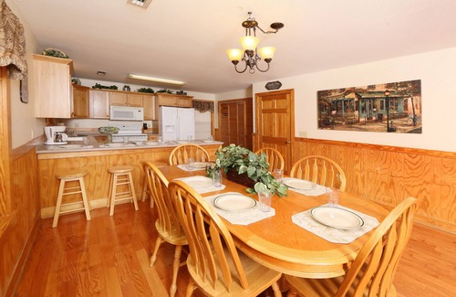 Pigeon Forge Ski Chalet | Wildwood Falls a 2BR chalet located nearly across the street from Dollywood.