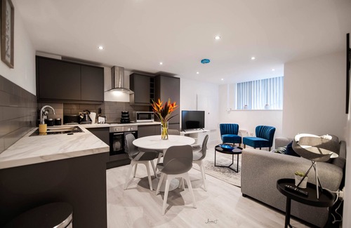 Lytham St. Anne's Apartment | Windmill House Apt 1 - 1 bed apt - sofa bed - sleeps 4