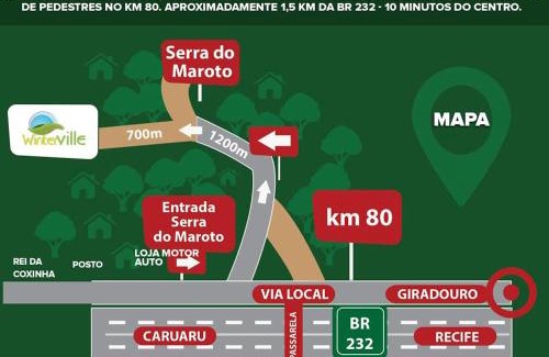 Novo Gravata Apartment | Winterville Flat Gravatá