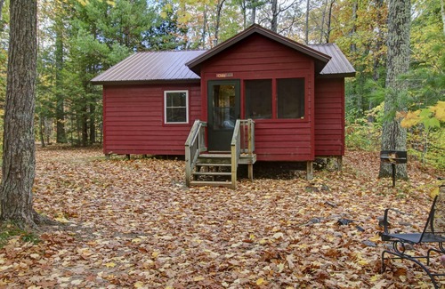 Lac du Flambeau Cabin | Wisconsin Northwoods Lakeside Cabin w/Shared Dock. Pet Friendly Seasonal